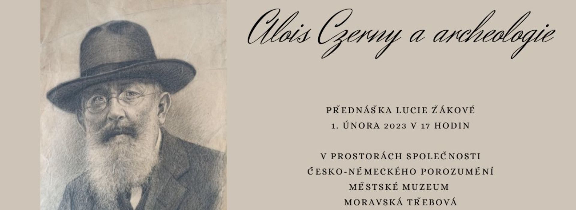 Výstava Alois Czerny a archeologie