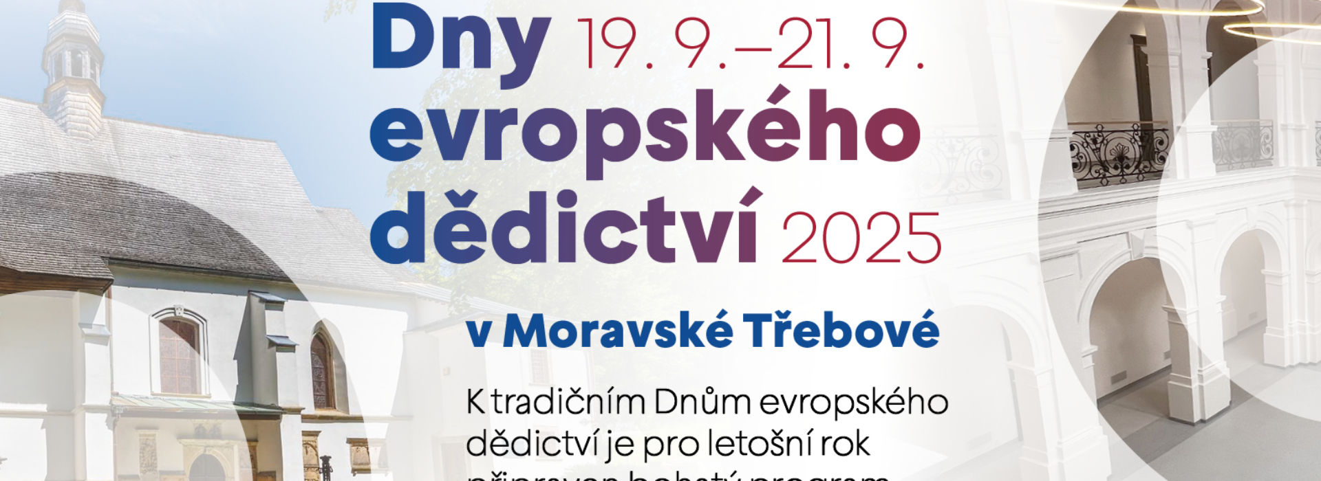 Dny evropského dědictví 2025